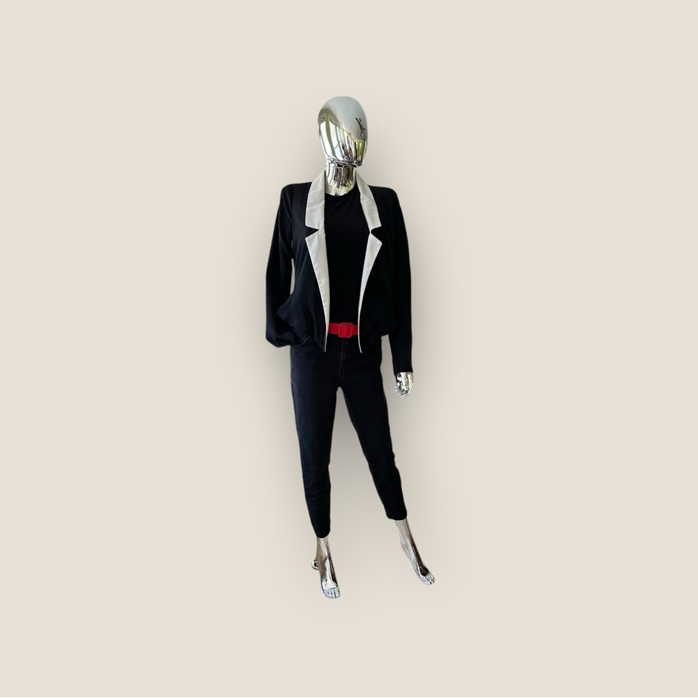 Bershka tuxedo jacket